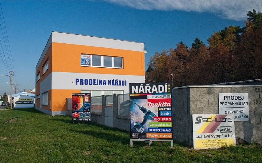 Prodejna nářadí a technických plynů - Sitis Uherské Hradiště